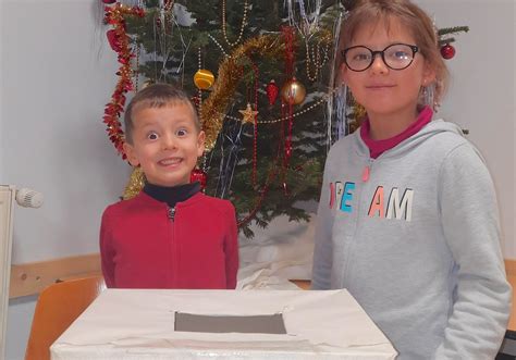 Une tombola organisée par les élèves .